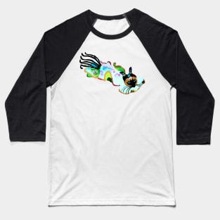 SeaSlug Catus Baseball T-Shirt